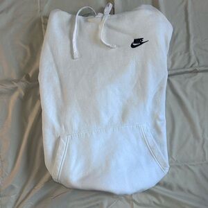 Nike Classic White Pullover Hoodie